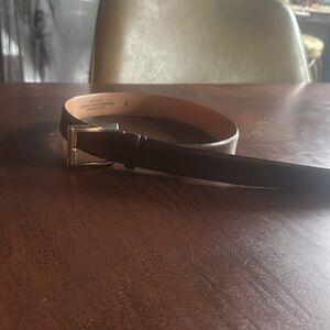 Trafalgar  Medium brown leather belt